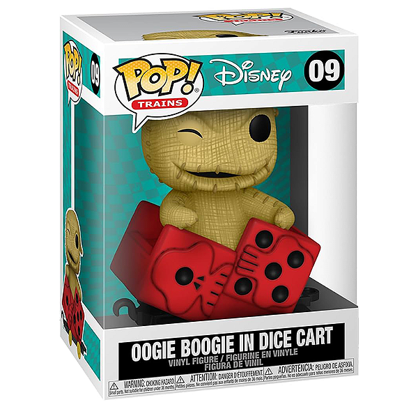 Funko Pop! Disney O Estranho Mundo de Jack Oogie Boogie In Dice Cart 09