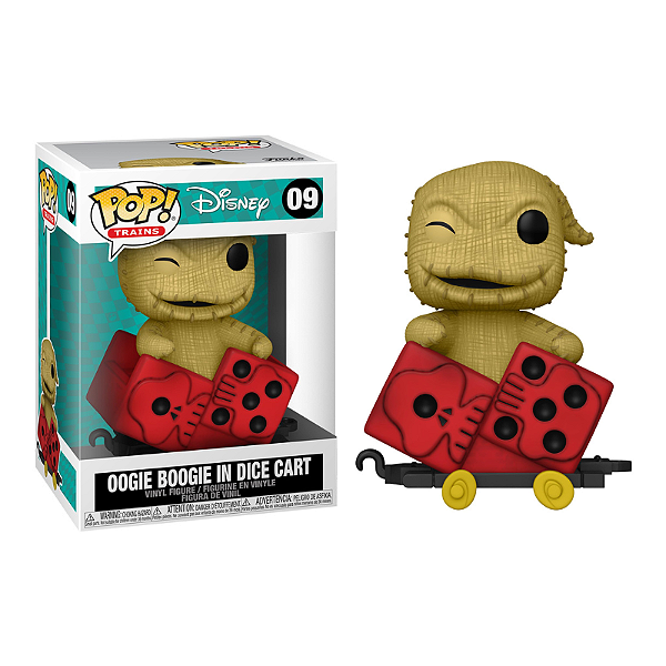 Funko Pop! Disney O Estranho Mundo de Jack Oogie Boogie In Dice Cart 09