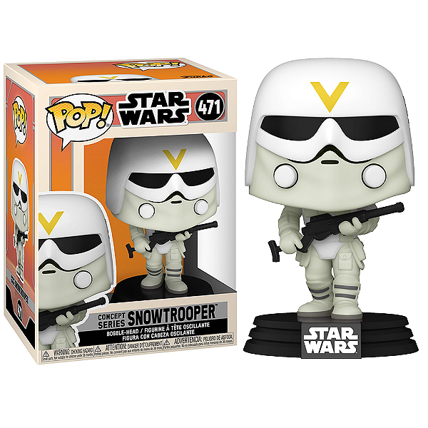 Funko Pop! Television Star Wars Concept Series Snowtrooper 471