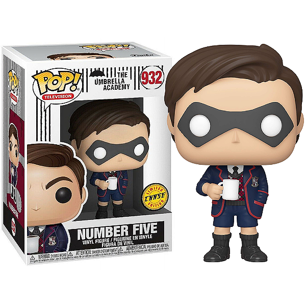 Funko Pop! Television The Umbrella Academy Number Five 932 Exclusivo Chase