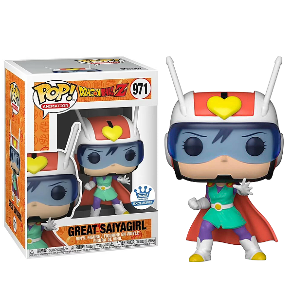 Funko Pop! Animation Dragon Ball Z Great Saiyagirl 971 Exclusivo