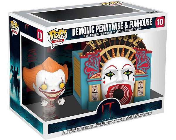 Funko Pop! Filme Terror It A coisa Demonic Pennywise & Funhouse 10