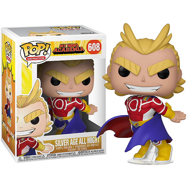Funko Pop! Animation My Hero Academia Silver Age All Might 608