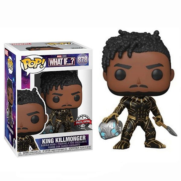 Funko Pop! What If King Killmonger 878 Exclusivo