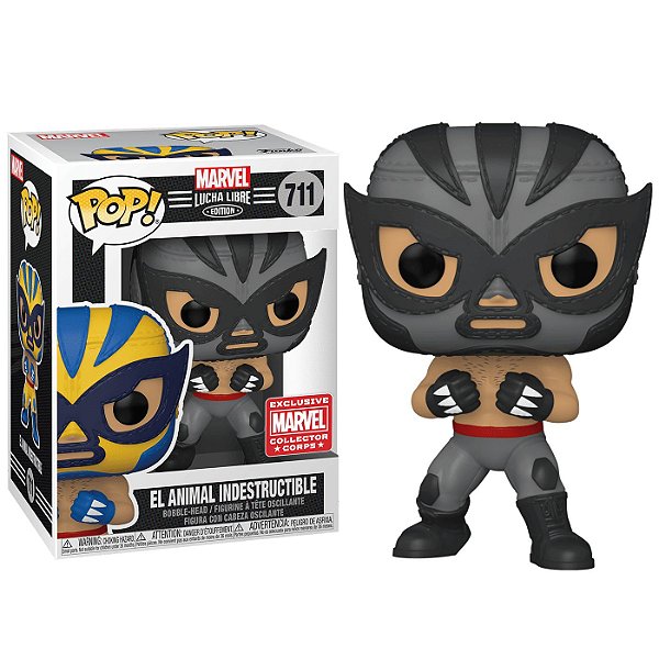 Funko Pop! Marvel El Animal Indestructible 711 Exclusivo
