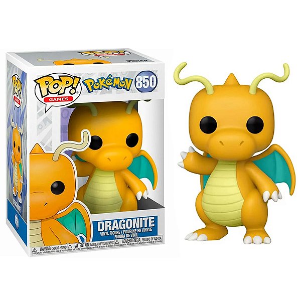 Pop Pokemon Dragonite Vinyl Figure : : Brinquedos e Jogos