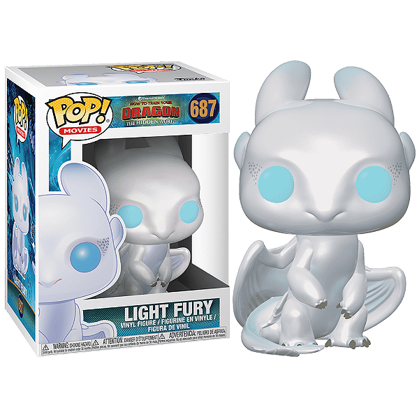 Funko Pop! Filme Como Treinar O Seu Dragão Light Fury 687