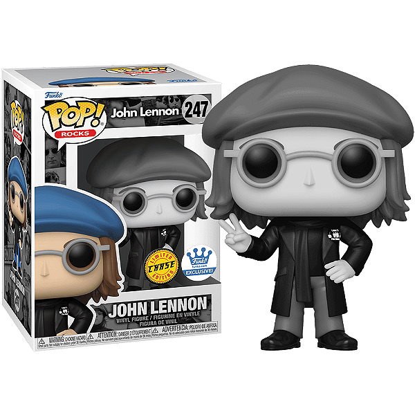 Funko Pop! Rocks John Lennon 247 Exclusivo Chase
