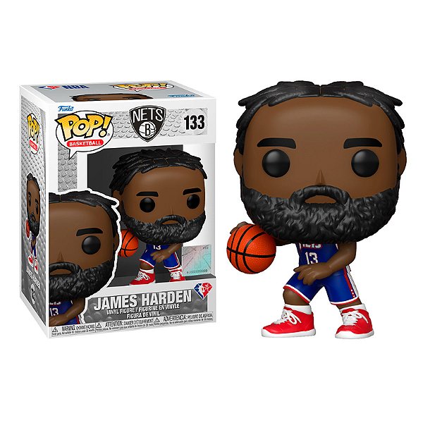 Funko Pop! Basketball NBA Nets James Harden 133 Exclusivo