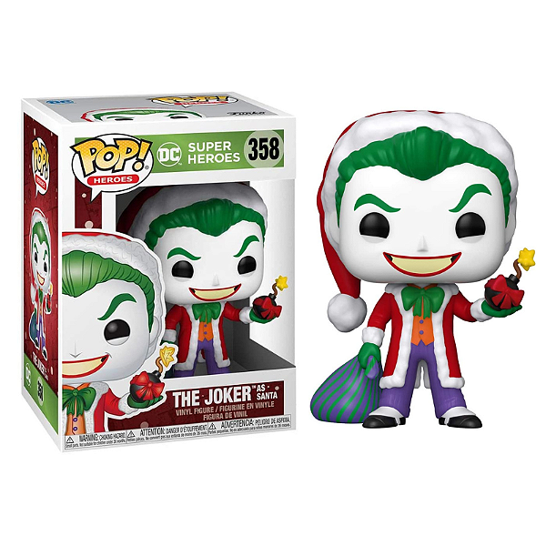 Funko Pop! Dc Comics Natal Coringa / The Joker 358