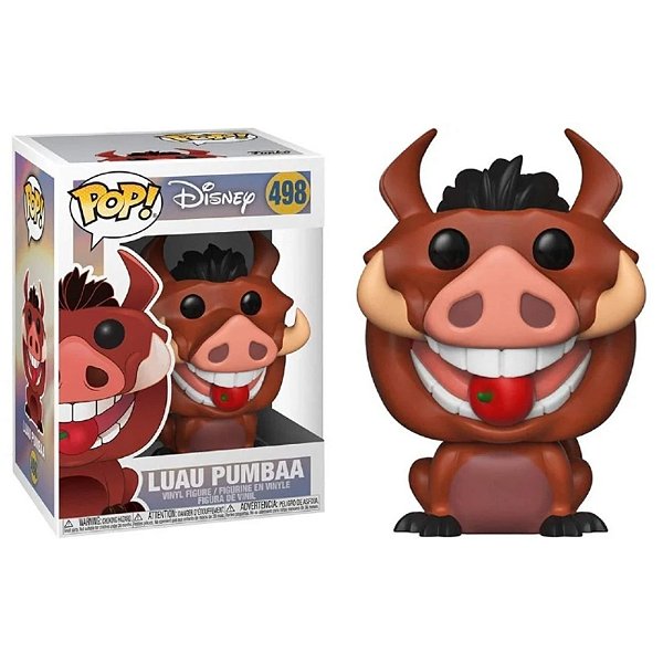 Funko Pop! Filme Disney O Rei Leao Luau Pumbaa 498