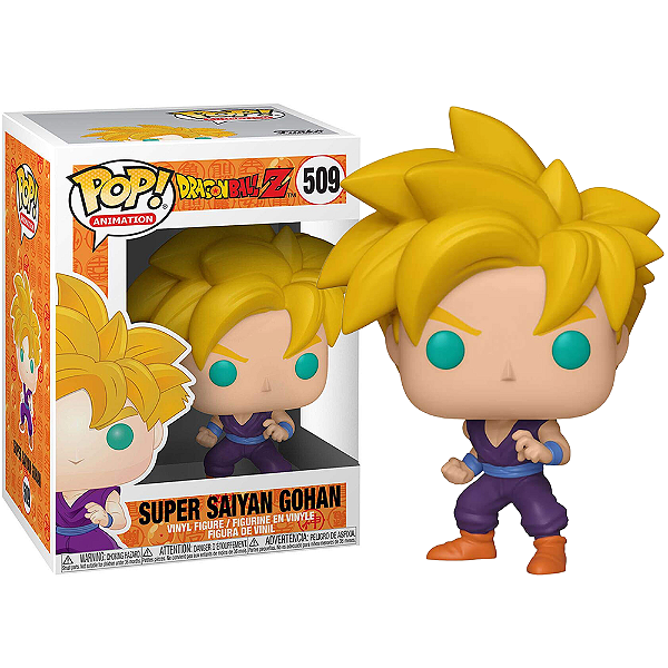 Funko Pop! Animation Dragon Ball Z Super Saiyan Gohan 509