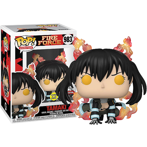 Funko Pop! Animation Fire Force Tamaki 983 Exclusivo Glow