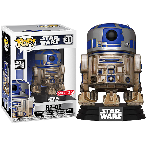 Funko Pop! Television Star wars R2-D2 31 Exclusivo