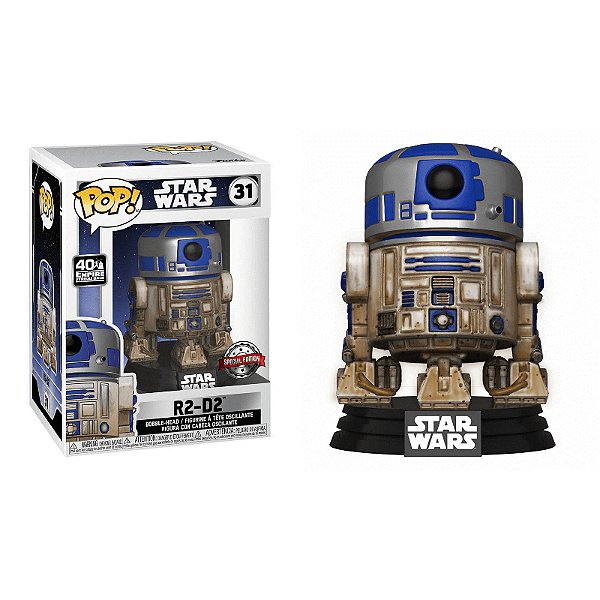Funko Pop! Television Star wars R2-D2 31 Exclusivo
