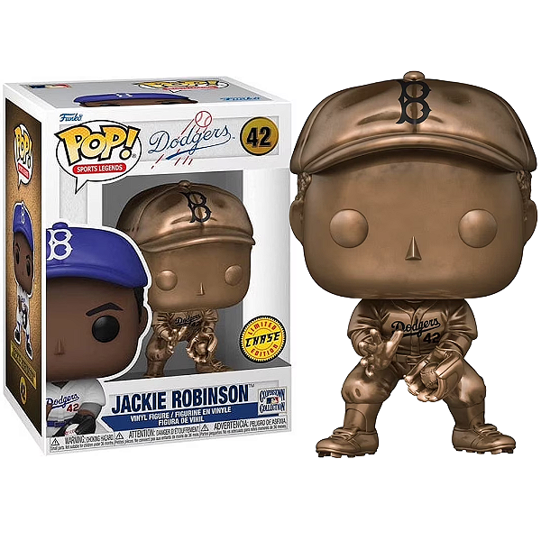 Funko Pop! Baseball MLB Sports Legends Dodgers Jackie Robinson 42 Exclusivo Chase