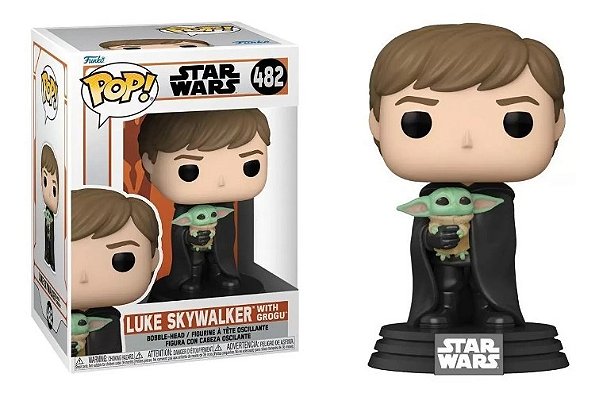 Funko Pop! Television Star Wars Luke Skywalker With Grogu 482