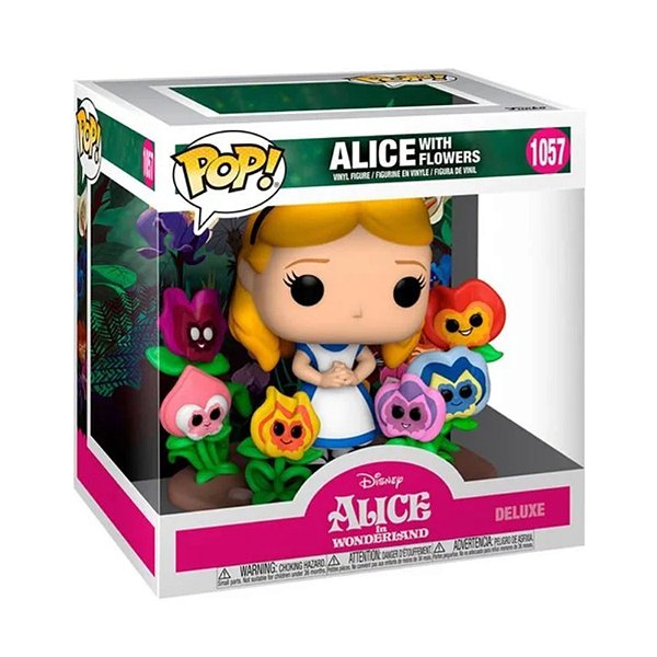 Funko Pop! Disney Alice no Pais das Maravilhas Alice With Flowers 1057