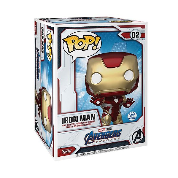 Funko Pop! Marvel Iron Man 02 Exclusivo 18 Polegadas