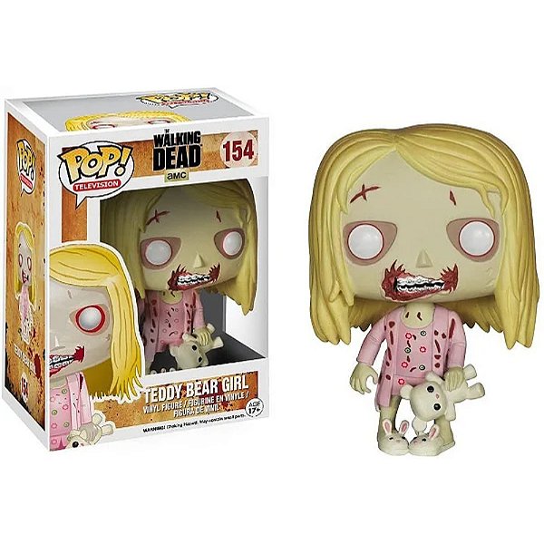 Funko Pop! Television The Walking Dead Teddy Bear Girl 154
