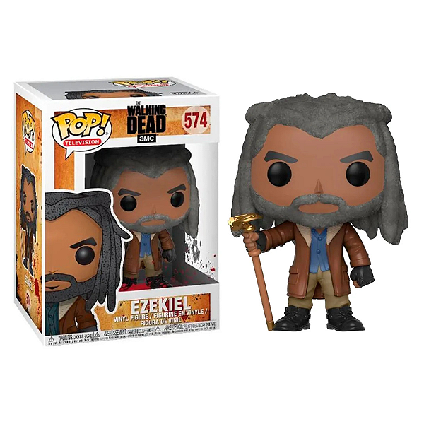 Funko Pop! Television The Walking Dead Ezekiel 574 * CAIXA DANIFICADA