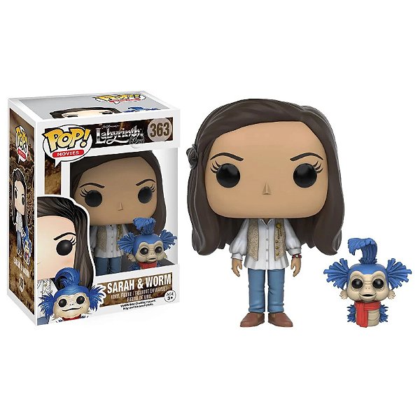 Funko Pop! Filme Labirinto A Magia do Tempo Labyrinth Sarah & Worm 363