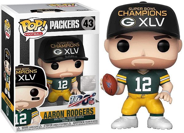Funko Pop! Football NFL Packers Aaron Rodgers 43 Exclusivo