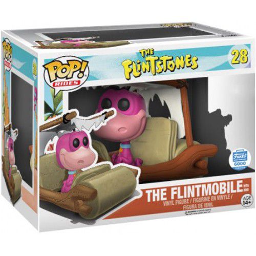 Funko Pop! Rides The Flintstones The Flintmobile 28 Exclusivo