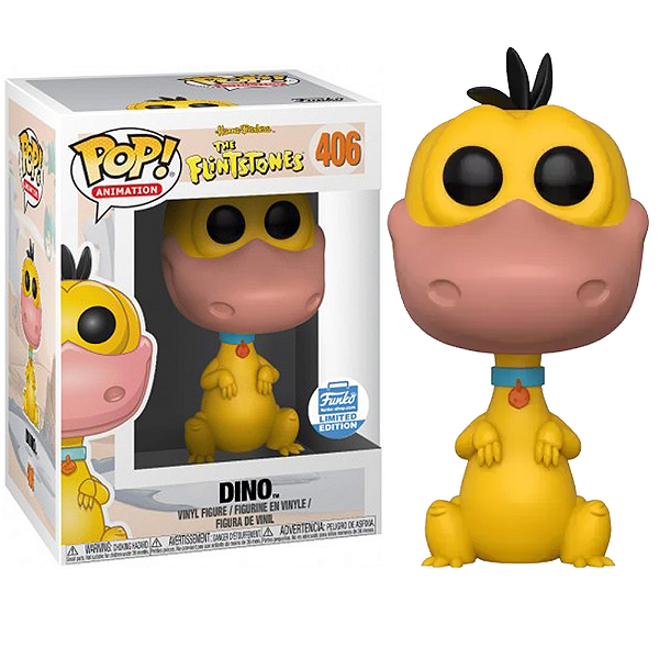 Funko Pop! Animation Os Flintstones Dino 406 Exclusivo