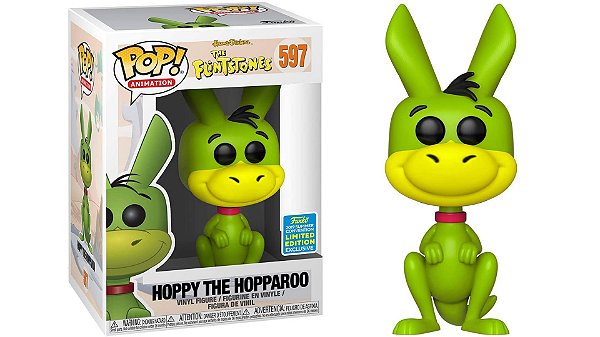 Funko Pop! Animation The Flintstones Hoppy The Hopparoo 597 Exclusivo