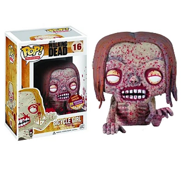 Funko Pop! Television The Walking Dead Bicycle Girl 16 Exclusivo