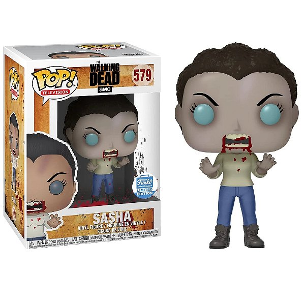 Funko Pop! Television The Walking Dead Sasha 579 Exclusivo