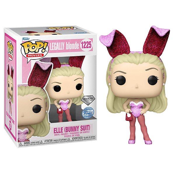 Funko Pop! Filme Legalmente Loira / Legally Blonde Elle Bunny Suit 1225 Exclusivo Diamond