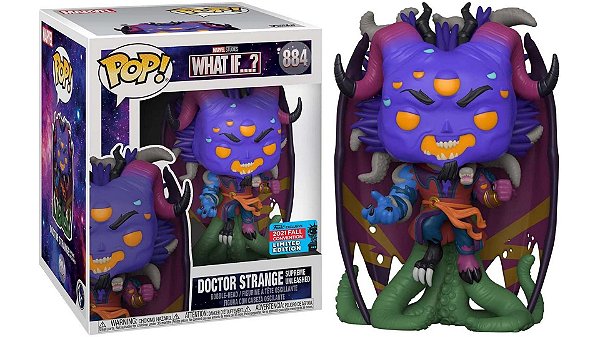 Funko Pop! Marvel What If Doctor Strange Supreme Unleashed 884 Exclusivo