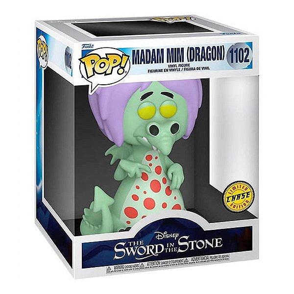 Funko Pop! Disney A Espada Era Lei Madam Mim Dragon 1102 Exclusivo Chase