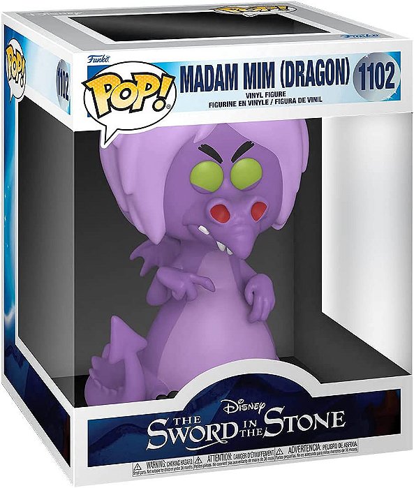 Funko Pop! Disney The Sword In The Stone / A Espada Era a Lei  Madam Mim Dragon 1102