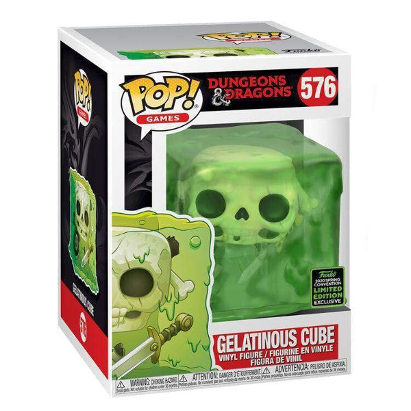 Funko Pop! Dungeons & Dragons Gelatinous Cube 576 Exclusivo Funko Pop! Dungeons & Dragons Gelatinous Cube 576 Exclusivo