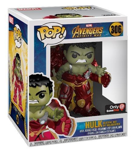 Funko pop sales hulkbuster 306