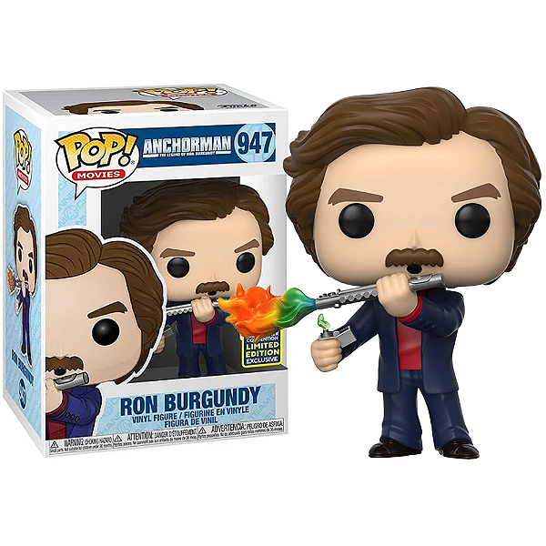 Funko Pop! Filme O Ancora / Anchorman Ron Burgundy 947 Exclusivo