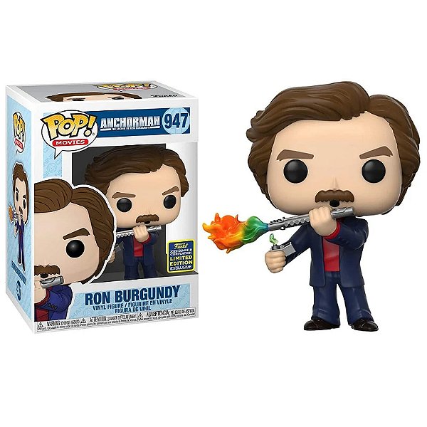 Funko Pop! Filme O Ancora / Anchorman Ron Burgundy 947 Exclusivo