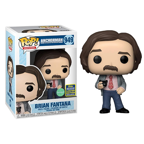 Funko Pop! Filme O Ancora / Anchorman Brian Fantana 949 Exclusivo