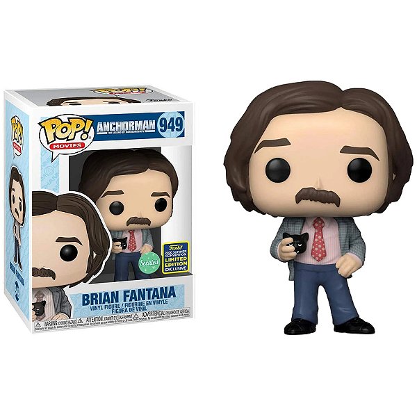 Funko Pop! Anchorman Brian Fantana 949 Exclusivo