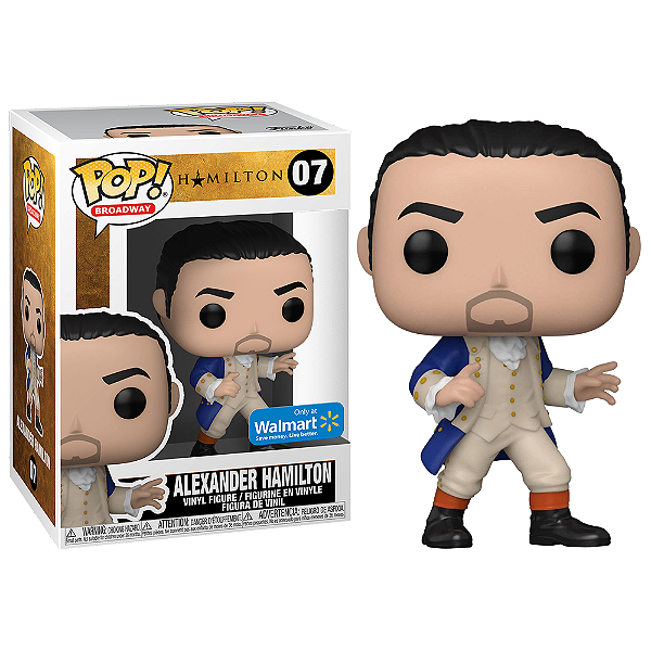 Funko Pop! Broadway Hamilton Alexander Hamilton 07 Exclusivo
