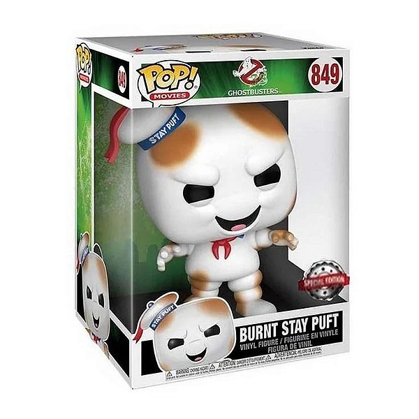 Funko Pop! Filme Ghostbusters / Os Caça Fantasmas Burnt Stay Puft 849 Exclusivo