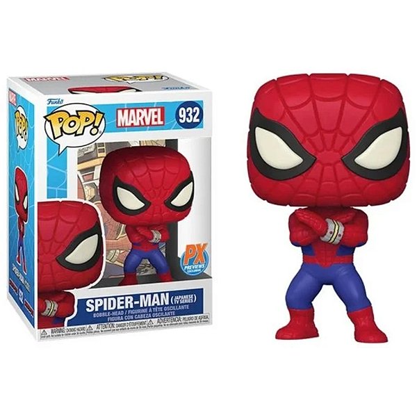 Funko Pop! Marvel Homem Aranha / Spider Man 932 Exclusivo