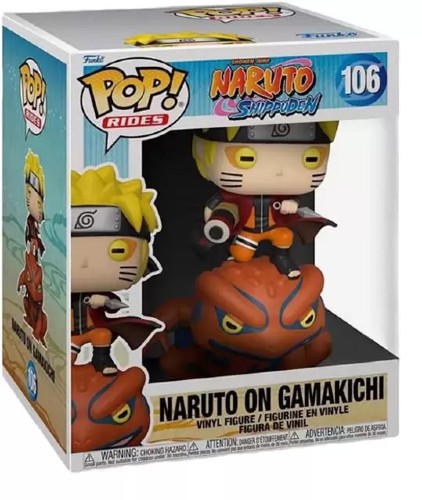 Funko Pop! Animation Naruto Shippuden Naruto On Gamakichi 106
