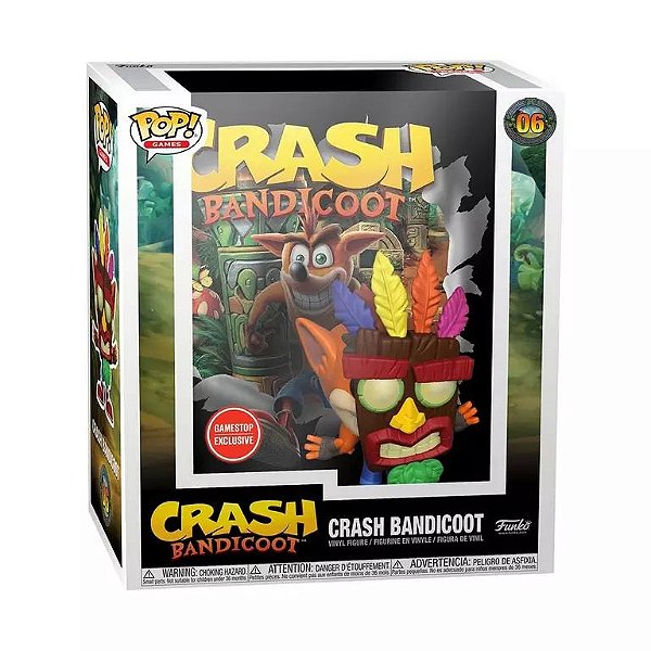 Funko Pop! Album Games Crash Bandicoot 06 Exclusivo