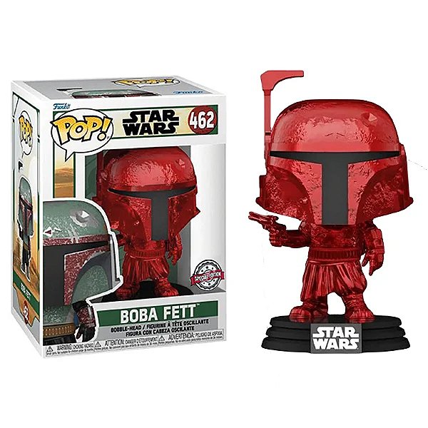 Funko Pop! Television Star Wars Boba Fett 462 Exclusivo