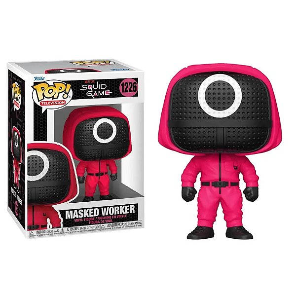 Funko Pop! Television Round 6 Squid Game Masked Worker 1226