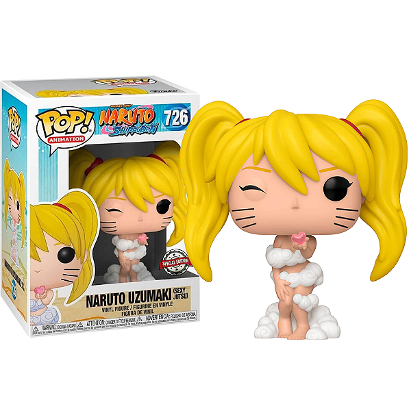 Funko Pop! Animation Naruto Shippuden Naruto Uzumaki Sexy Jutsu 726 Exclusivo